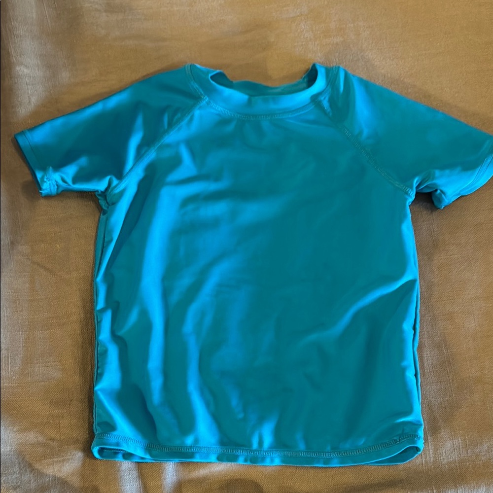 Jumping Beans Blue Rashguard Swim Shirt